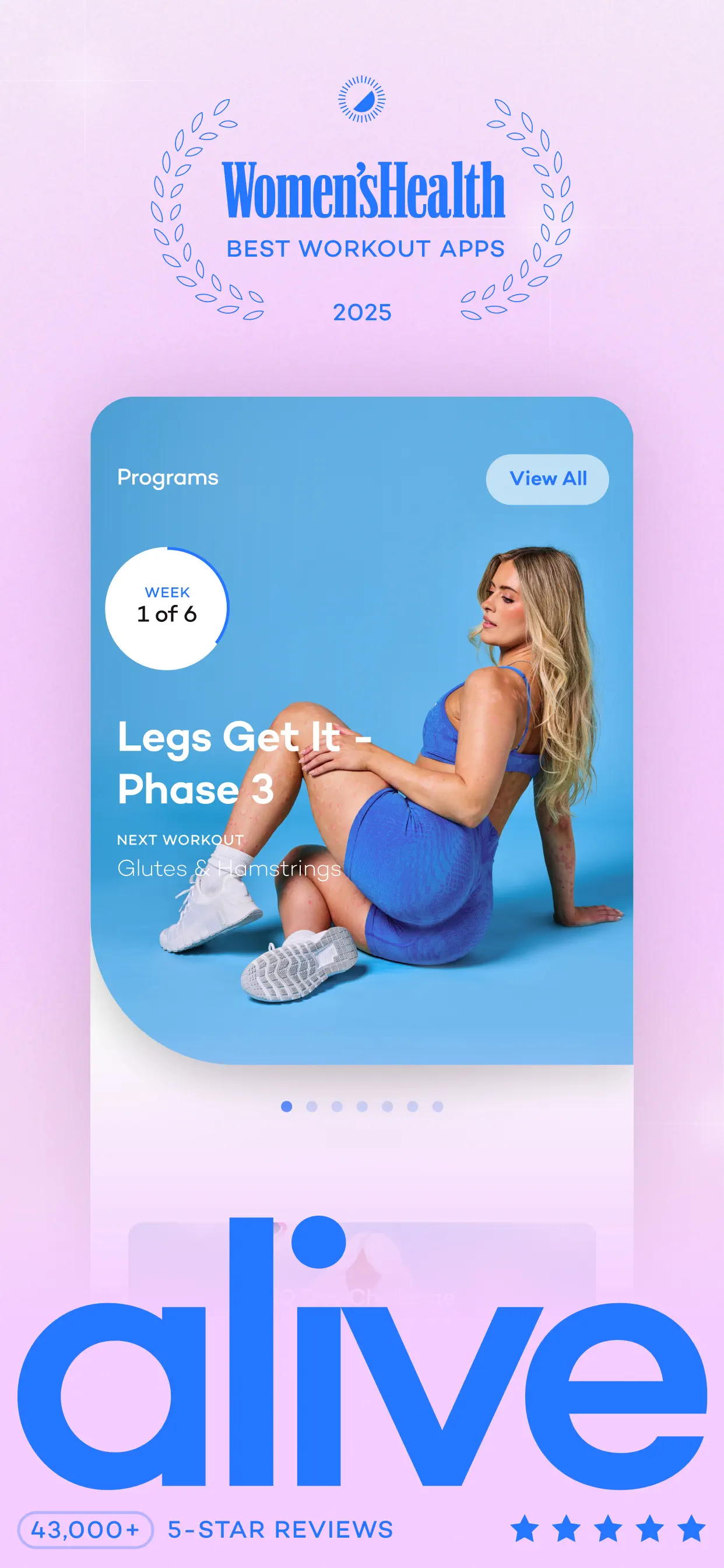 Alive app store screen