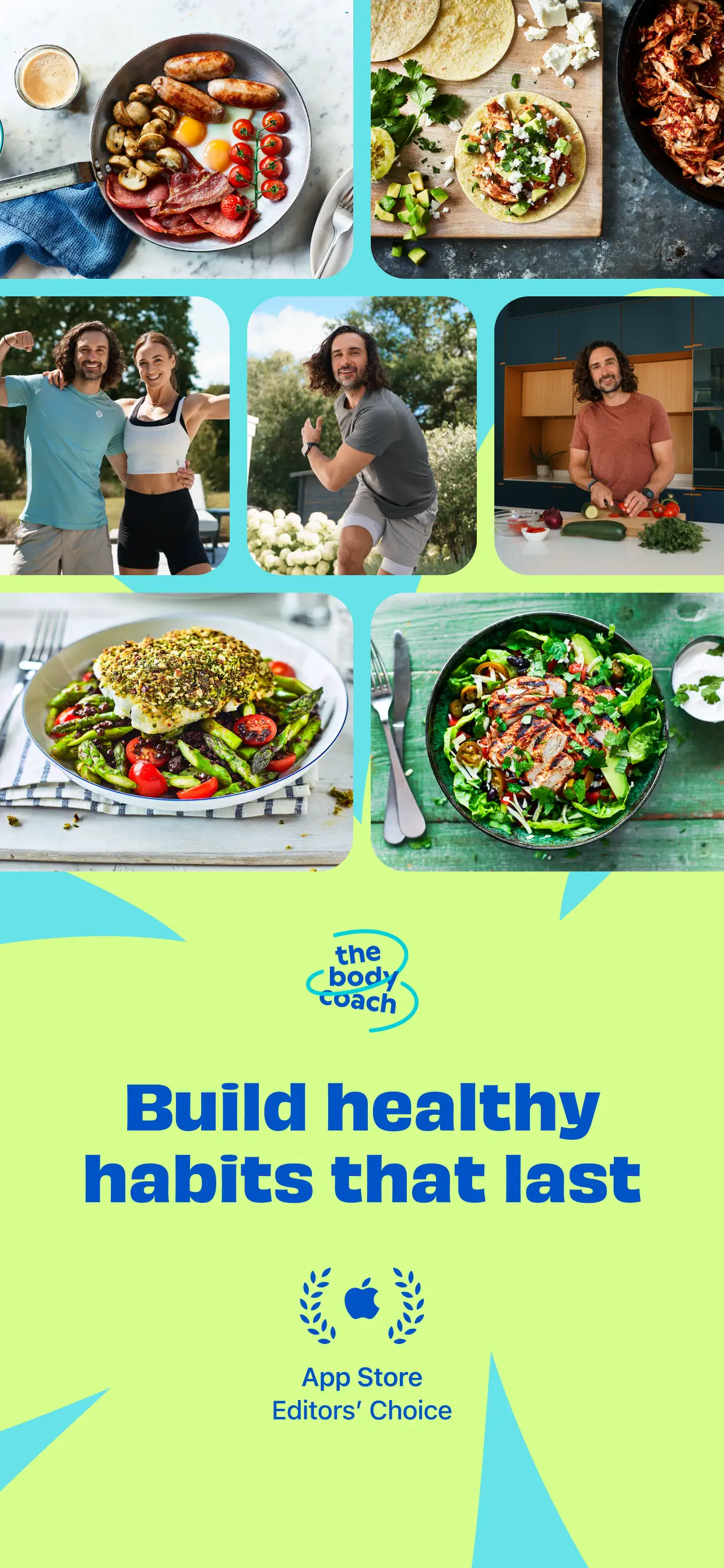 The Body Coach app store screen