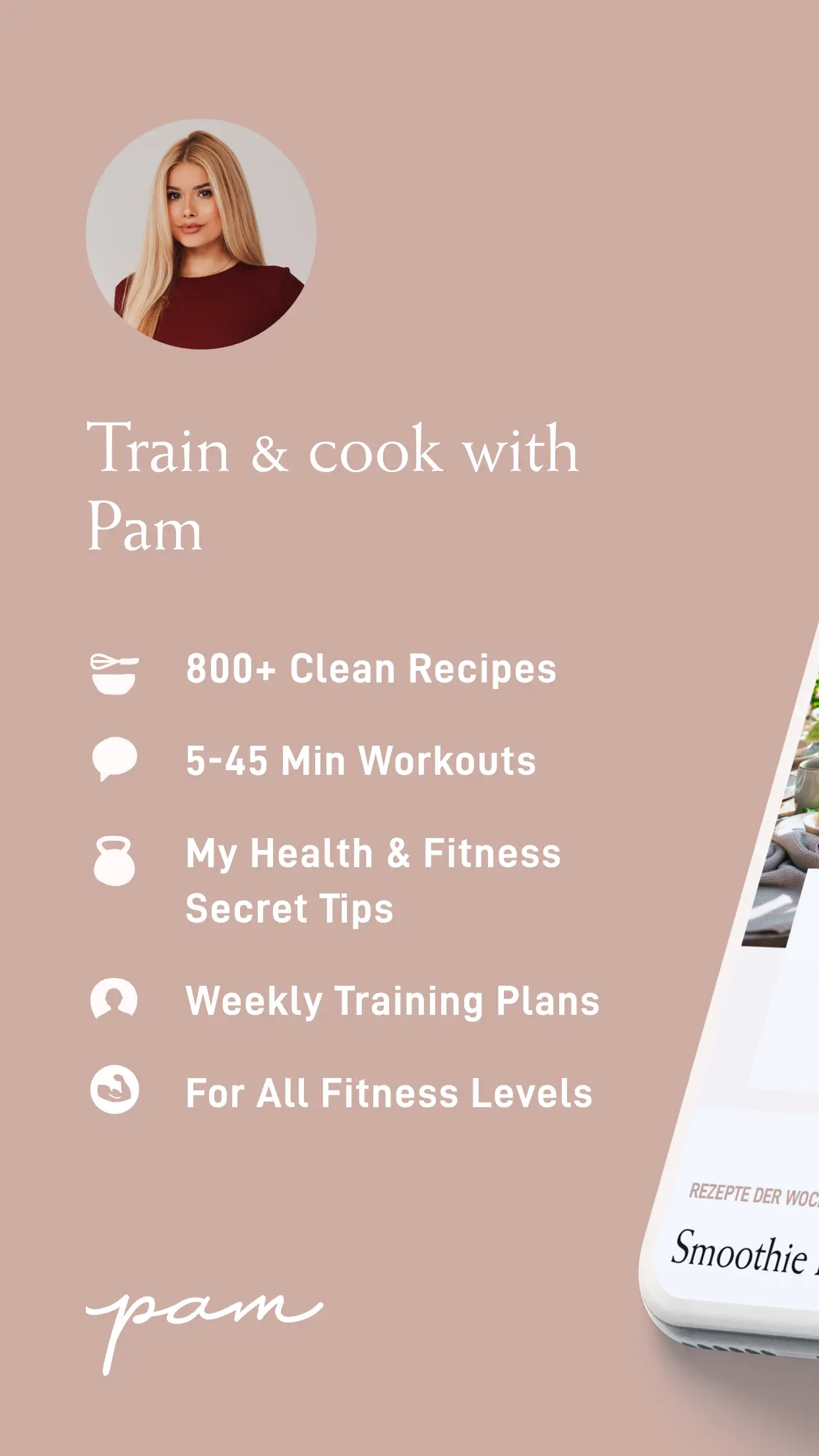 Pam app store screen